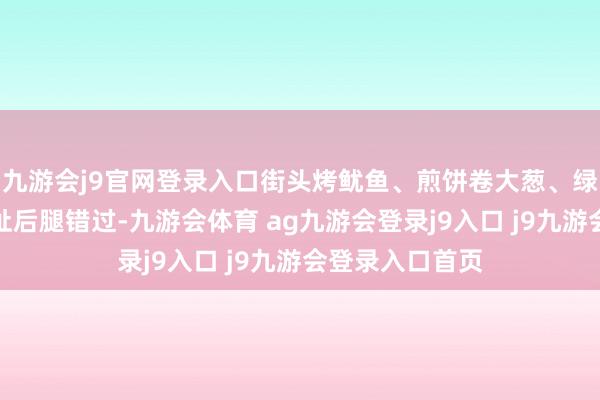 九游会j9官网登录入口街头烤鱿鱼、煎饼卷大葱、绿茶饼等小吃也扯后腿错过-九游会体育 ag九游会登录j9入口 j9九游会登录入口首页