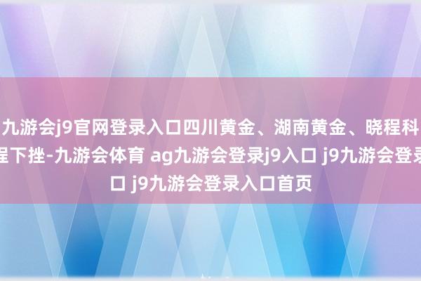 九游会j9官网登录入口四川黄金、湖南黄金、晓程科技不同历程下挫-九游会体育 ag九游会登录j9入口 j9九游会登录入口首页